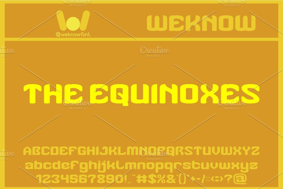 Phenomena font, a Font by weknow (Photo 2 of 8)