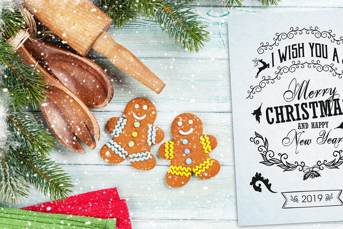 48 Christmas Mockup, a Print Template by Walentin (Photo 31 of 49)
