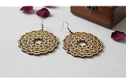 Decorative Earring SVG Pack, a Graphic by hafijul (Thumbnail 6 of 11)