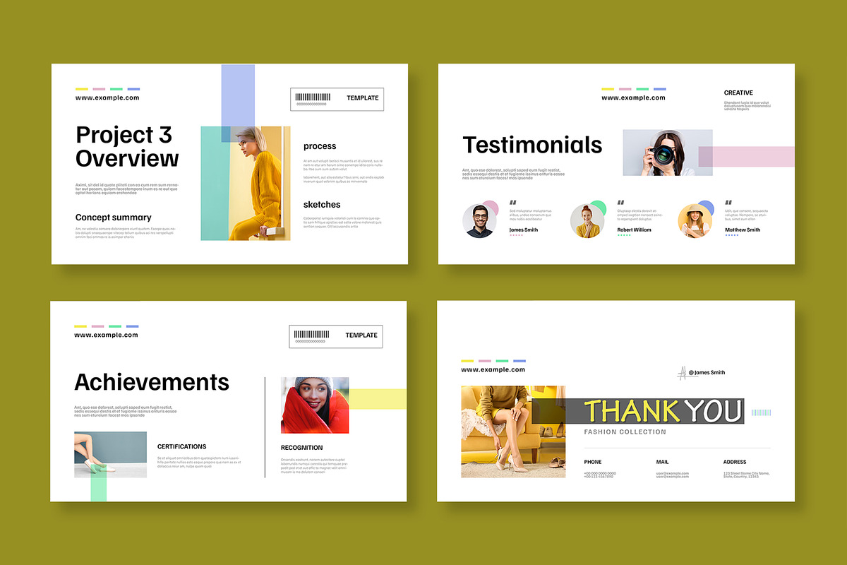 Clean Portfolio Presentation Slides, a Brochure Template by MightyDesign (Photo 5 of 8)