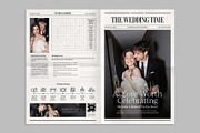 Wedding Newspaper Template, a Brochure Template by BrandPacks (Thumbnail 2 of 4)