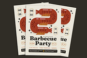 Modern BBQ Night Flyer, a Flyer Template by Gumico Studio. (Thumbnail 2 of 3)