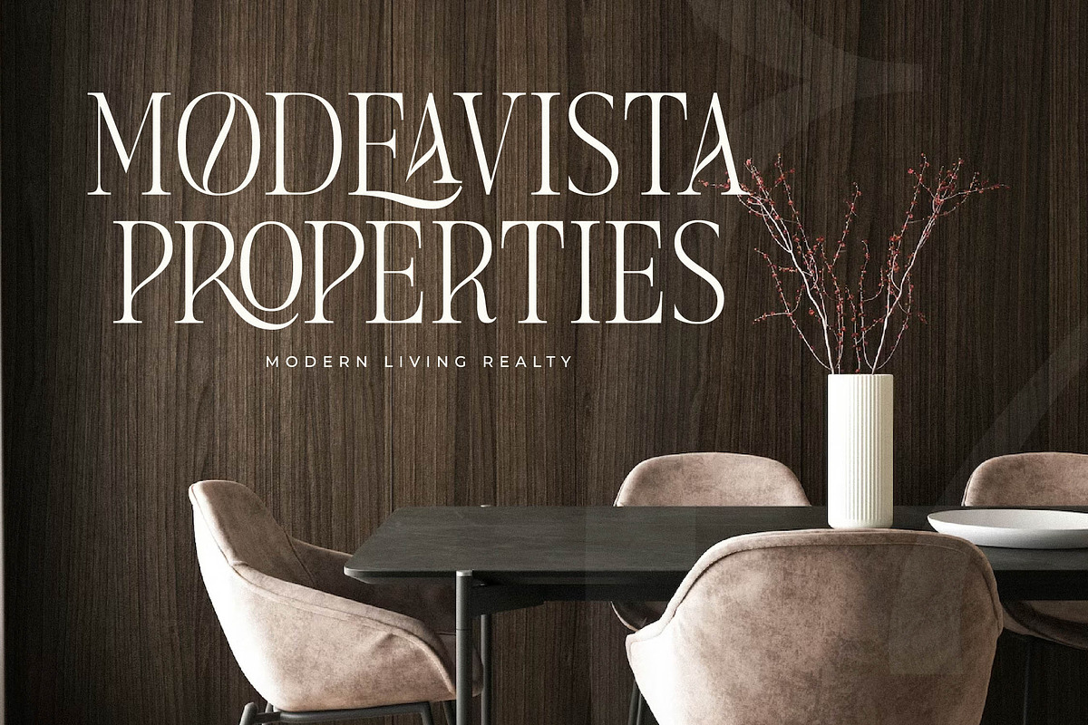 Seraneo Modern Display Typeface, a Serif Font by Letterena Studios (Photo 7 of 15)