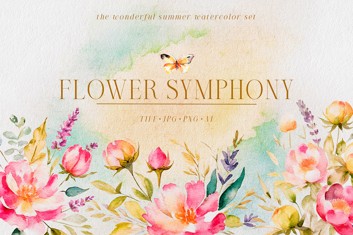 Flower Symphony, an Object Illustration by Deveze Art & Co (Photo 1 of 11)