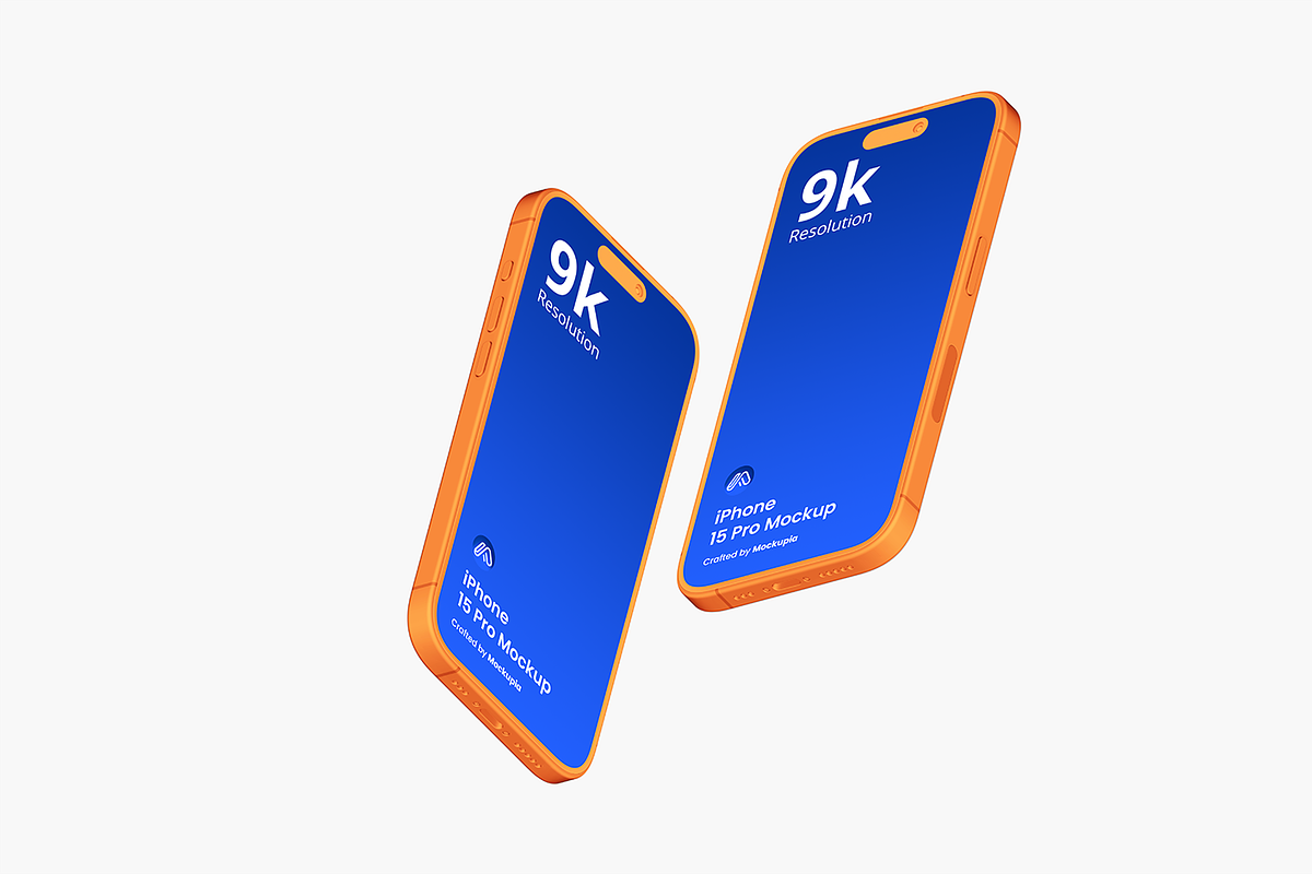 Clay iPhone 15 Pro Mockup Vol 2, an iPhone Mockup by Mockupia (Photo 12 of 13)