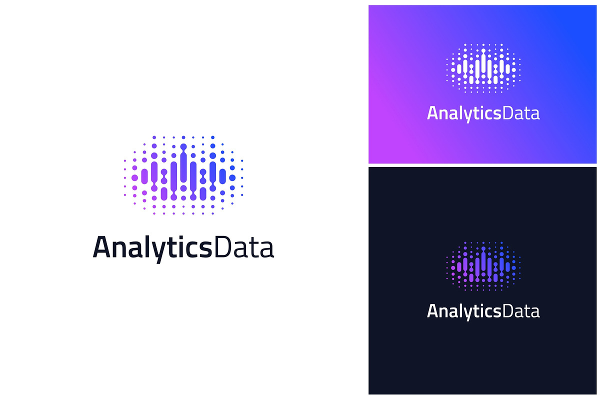Analytics Data Digital Logo, a Branding & Logo Template by ika trisiana (Photo 2 of 2)