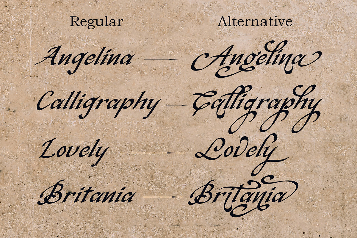 The Lagestic, a Font by Sulthan Studio (Photo 8 of 10)