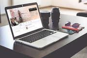 FB Timeline | Pink Studio Lines, a Presentation Template by Sleeklens (Thumbnail 2 of 4)