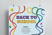 Back To School Flyer, a Flyer Template by MightyDesign (Thumbnail 2 of 8)