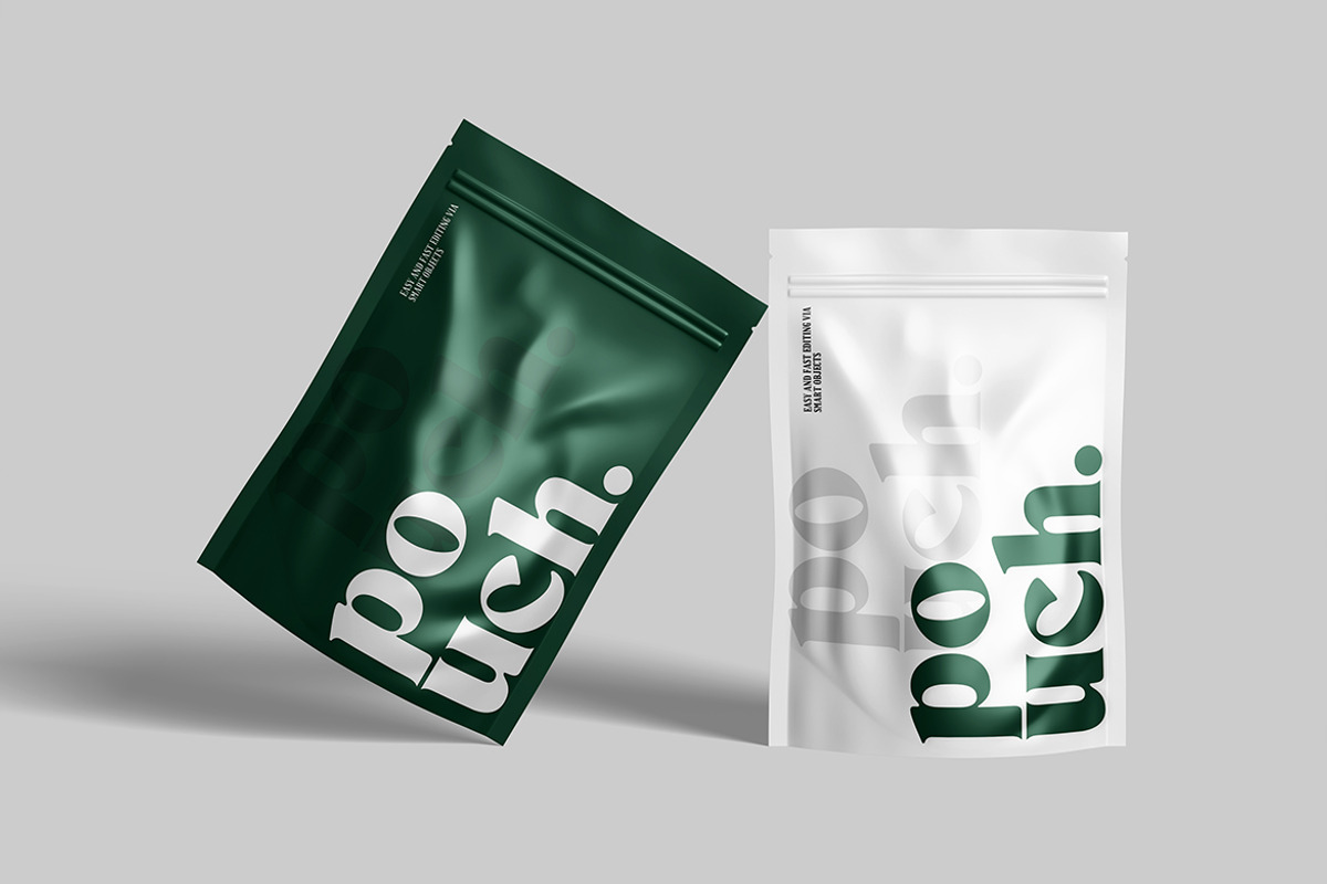High Quality Pouch Packaging Mockup, a Mockup by DxSLEX (Photo 5 of 5)