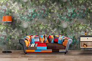 circle flower technologic, a Background Graphic by AAN Seamless Shop (Thumbnail 3 of 3)