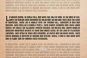 The Chordyle | Blackletter Font, a Blackletter Font by Denustudios (Thumbnail 4 of 12)