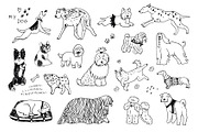 Funny Dogs, an Animal Illustration by GooseFrol (Thumbnail 4 of 14)