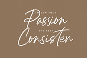 Blestiya Handwritten Script Font, a Handwritten Font by RantautypeStudio (Thumbnail 8 of 17)