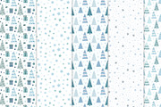 Christmas elements and patterns, a Decorative Illustration by Nataliia Pyzhova (Thumbnail 6 of 6)