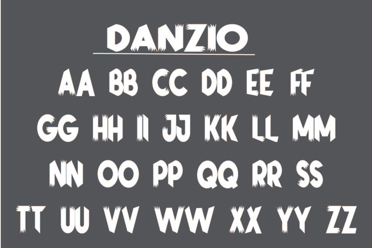 Danzio, a Symbol Font by AleraStudio (Photo 5 of 6)