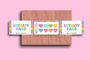 Cute Loyalty Card - 2 Sides