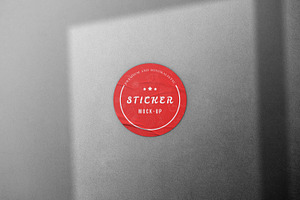 Sticker Mockup