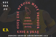 RELIGION ~ Hand Drawn Font, a Blackletter Font by Greenhouse Supply Co (Thumbnail 4 of 5)