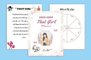 2025-2026 That Girl Planner