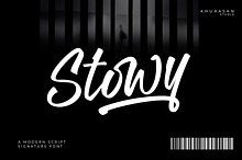 Stowy - A Modern Script