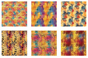 Colorful Grungy Gold Digital Paper, an Illustration by Designworld (Thumbnail 4 of 5)