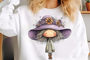 Whimsical summer girls clipart, an Illustration by SinaCreation (Thumbnail 5 of 8)