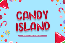 Candy Island New Kids Display Font