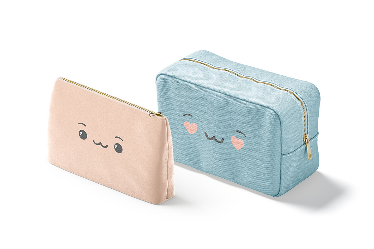 Cosmetic Handbag Mockups, a Merchandise Mockup by rebrandy (Photo 6 of 11)