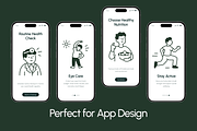 160 Health Doodle Icons Bundle, an Outline Icon by Vectors Market (Thumbnail 4 of 11)