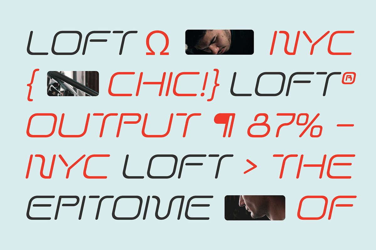 Devano – Futuristic Font, a Sans Serif Font by Craft Supply Co. (Photo 2 of 8)
