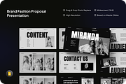 Brand Fashion Proposal Google Slide, a Presentation Template by SquidPixey (Thumbnail 1 of 7)
