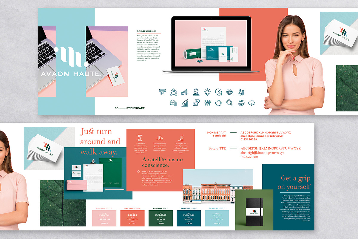 Stylescape / Moodboard Template 06, a Product Mockup by Andre28 (Photo 2 of 6)
