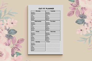 Out Fit Planner KDP Interior