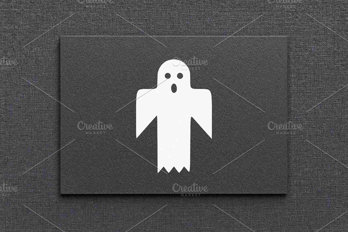 Modern Ghost Vector Illustration, a Seasonal Illustration by Vectorium Studio (Photo 4 of 4)