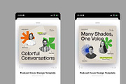 Diversity Podcast Cover, a Social Media Template by Neermana (Thumbnail 4 of 4)