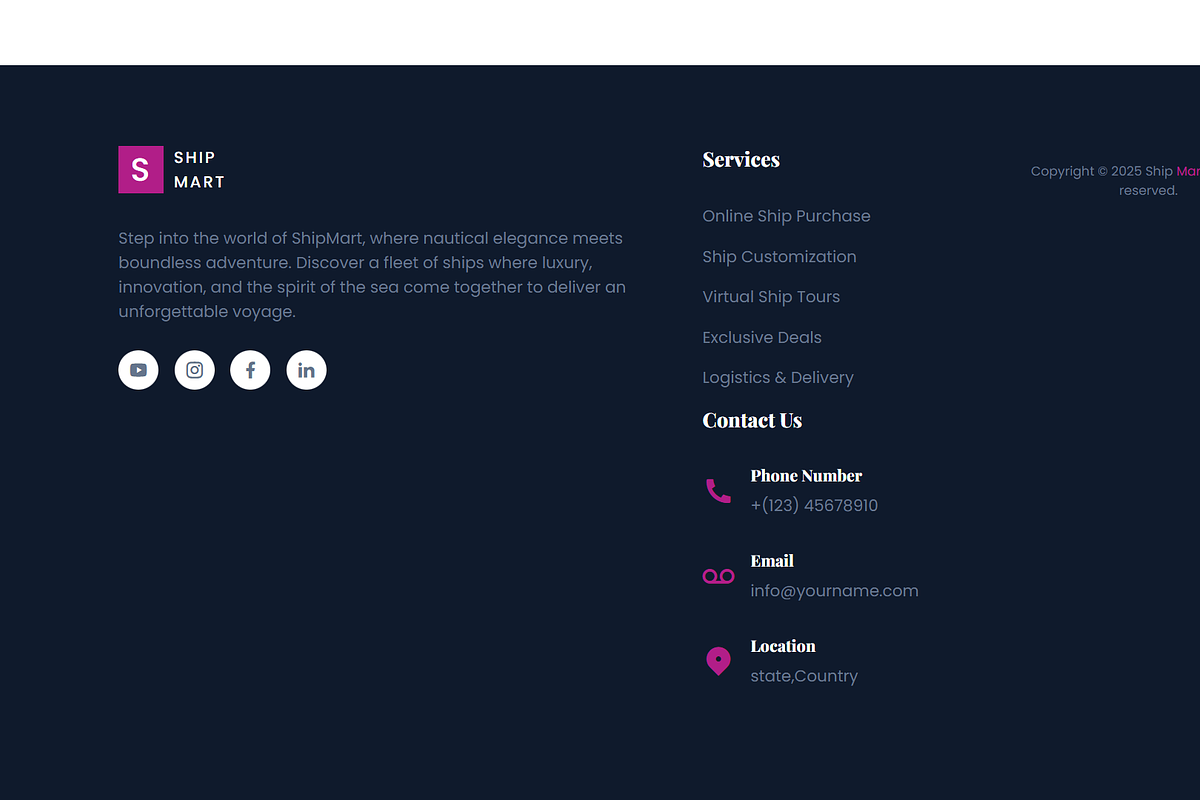 ShipMart-Modern Shipping  Template, a Landing Page Template by NomaTemplates (Photo 16 of 16)