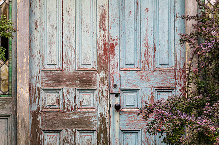 Weathered Old Door
