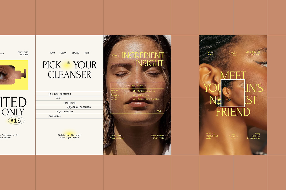 Beauty & Skincare Instagram Pack preview 4