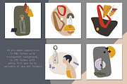 Abstract modern women, an Object Graphic by Vera●Suleimanova (Thumbnail 12 of 17)