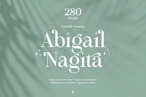 Abigail Nagita - Display Serif Font