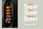 Kurotsyma - Japan Font Style, a Blackletter Font by TypeClassHeroes (Thumbnail 6 of 10)