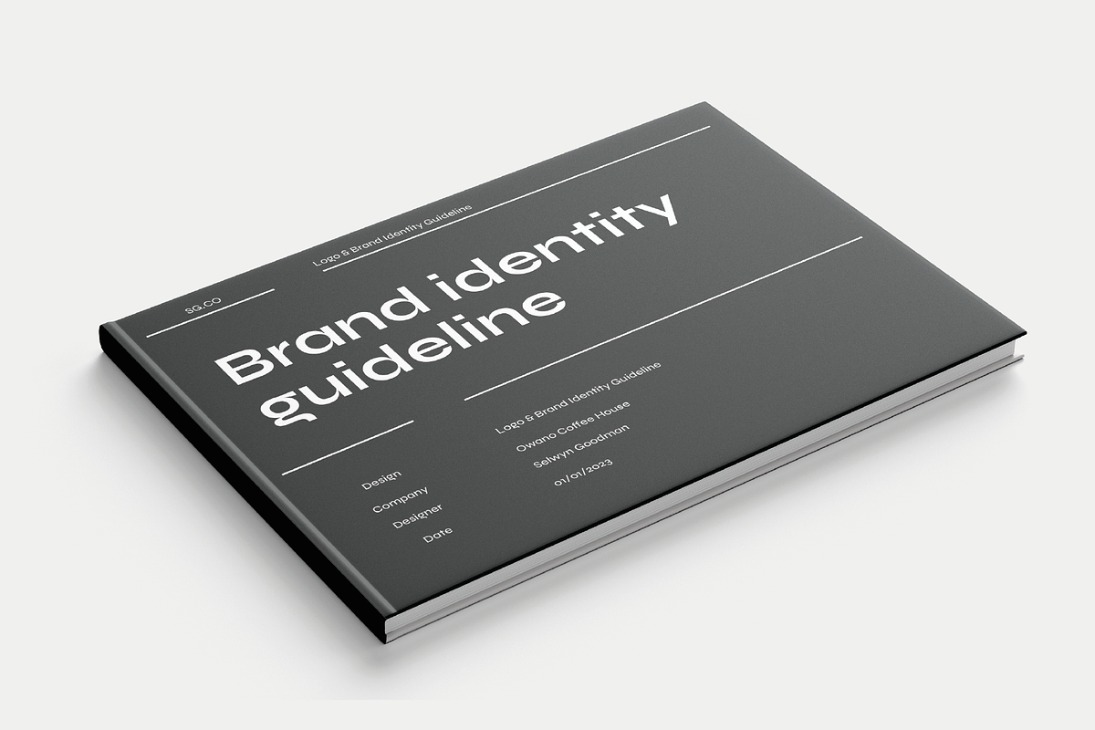 Minimalist Brand Guidelines Template, a Templates & Theme by Swyn.Studio (Photo 1 of 7)