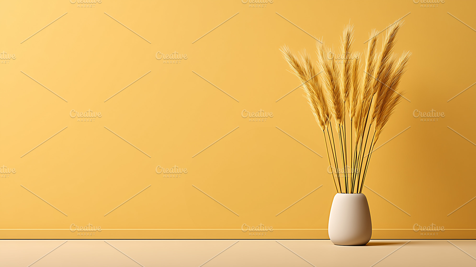 Minimalist interior with decorative, a Background Photo by MistyDay