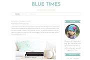 Wordpress Template - Blue Times, a WordPress Template by Theme Fashion (Thumbnail 1 of 2)