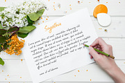SignPink, a Script Font by Indotitas (Thumbnail 3 of 9)
