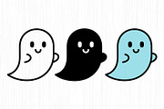 Ghost Silhouette Vector Pack, an Object Graphic by Artonix (Thumbnail 2 of 3)