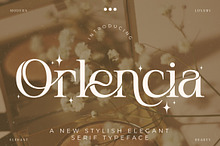 Orlencia – Elegant Modern Serif Font