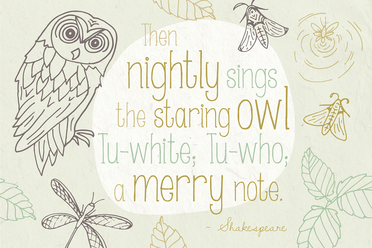 Night Creatures - Owl Clipart Vector, an Object Graphic by The Pen and Brush (Photo 7 of 7)