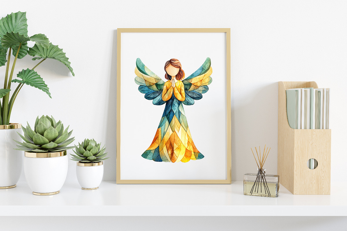 Watercolor Aesthetic Christmas PNG, an Illustration by Canvas Craft (Photo 5 of 7)
